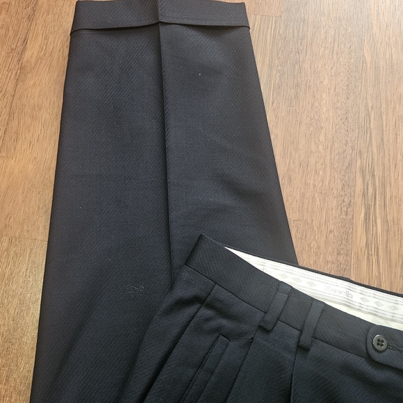 ZANELLA mens uncommon wv wool fleece  pants SIZE 36x32 COLOR BLACK  CP22 - Picture 7 of 16